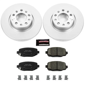 PowerStop CRK6543 Rear Disc Brake Kit Rotors Pads Set for 2014-21 Jeep Cherokee - Picture 1 of 1