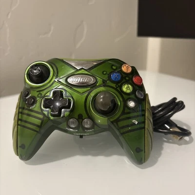 Xbox Control Intec Controller Xbox-G8005-B Wow Green SEE PICS - Image 1 of 3