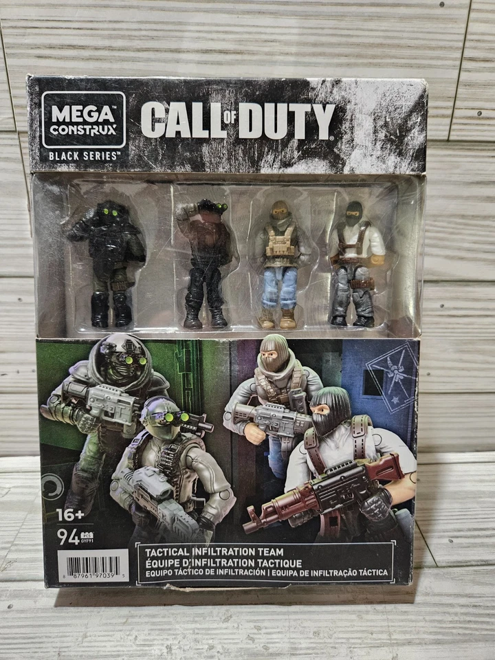 Mattel Mega Construx Black Series Call of Duty Tactical Infiltration Team 2021