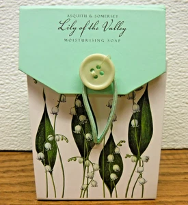 Asquith & Somerset Maiglöckchen dreifach gemahlene feuchtigkeitsspendende Seife 10,5 Oz. - Bild 1 von 5