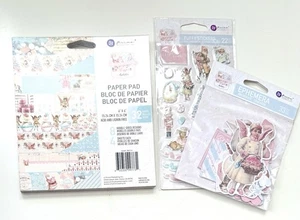 Almohadilla de papel brillante Prima Christmas, efímera. Pegatina Frank Garcia - Rosa Navidad - Imagen 1 de 6