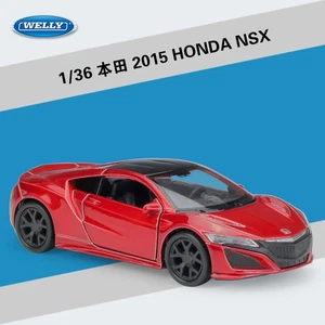 Welly 1:36 Honda NSX Diecast Metal Model Car Pullback Boy Toy - Picture 1 of 8
