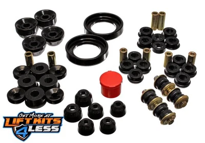 Sistema Energy Suspension Hyper-Flex - Negro - Incluye Buje de brazo Frt.Cntrl./Frt.St Foto 1 de 2