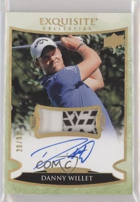 2021 SP Authentic Exquisite Collection Swatch Rookies /99 Danny Willett Auto RC - Image 1 of 2