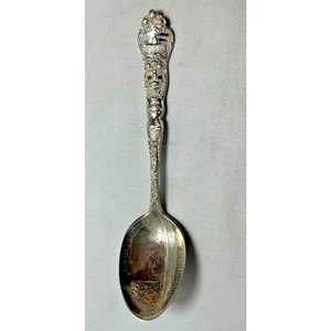 Antique STERLING Silver Garabaldi Tillamook OR Souvenir Spoon Ornate 20gr - Picture 1 of 5