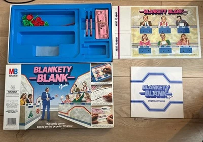Blankety Blank Talbot Television 1983 MB Games Vintage Board Game 100% Complete - Image 1 of 4