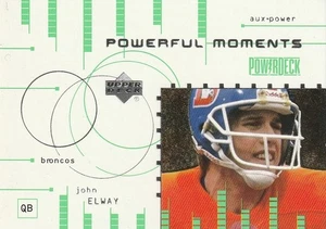 John Elway 2000 UD Powerdeck Powerful Moments #AUX-P3 - Bild 1 von 2