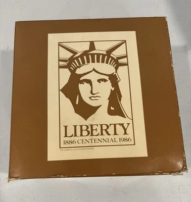 1986 Statue of Liberty Centennial Commemorative Porcelain Bowl 100th Anniversary - Image 1 of 4