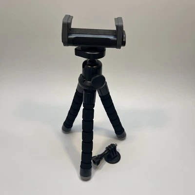 Camera Tripod For Smartphone With Flexible Legs GoPro Attachment - Image 1 of 4