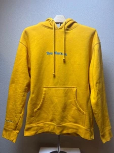 You Matter Hoodie Mens Medium Demetrius Harmon Fleece Sweatshirt Yellow Blue - Picture 1 of 12