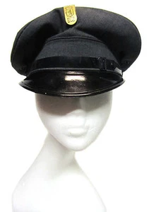 VINTAGE CARL HALFAR BVG Berliner Verkehrsbetriebe German Transport Post War Hat - Picture 1 of 9