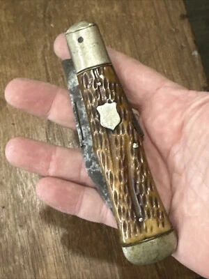 Navaja de Bolsillo Cattaraugus "Rey de los Bosques" Nº #s sin pat. Foto 1 de 4