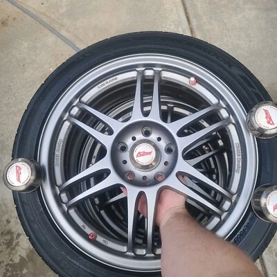 Llantas JDM KOSEI K1 TS VERSIÓN 17x7 5x114,0 mm +42 RARAS Foto 1 de 4