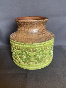 RARE FIND ALDO LONDI MID CENTURY BITOSSI NETTER CARTA GLAZED ITALY VASE - Picture 1 of 7