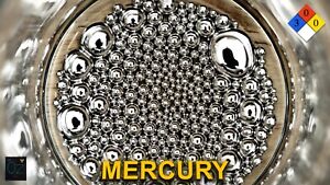Pure Elemental Mercury Metal Vial, 20 grams, , Great Value