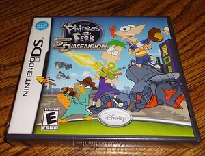 Nintendo DS Phineas and Ferb 2nd Dimension Game – Brand New - Picture 1 of 1