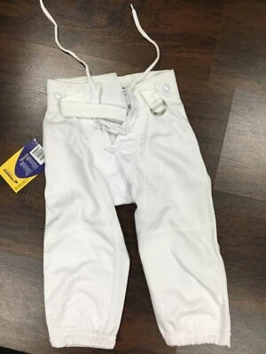 Champro Sports FOOTBALL Practice PANTS YOUTH Xtra small White no pads NEW 19-20” - Image 1 of 4