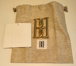 Spilla Malene Birger mono tono oro piccola o grande sacchetto regalo nuovo con etichetta - Foto 1 di 15