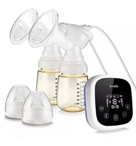 Smibie Dual Motor Double Electric Breast Pump for Efficient purple - Picture 1 of 6