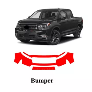 Precut PPF Paint Protection Front bumper For Honda Ridgeline Sport 2024 2025 - Picture 1 of 6