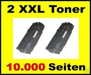 2 x Toner for HP Laserjet M2727 M2727nf MFP Comp. To Q7553A 53A Cartridges XXL - Zdjęcie 1 z 1