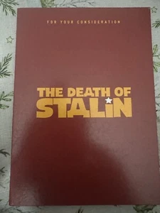 The Death Of Stalin FYC DVD 2019 Awards Consideration Promo Screener Mint Disc - Picture 1 of 3