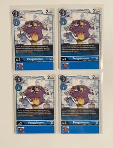 Digimon TCG English Ver. Dimensional Phase ~ Penquinmon (x4) BT11-024 C Regular - Picture 1 of 2
