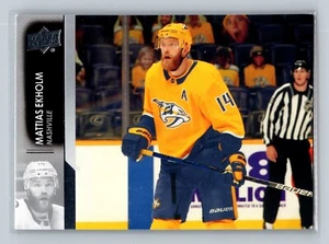 2021-22 Upper Deck Series 1 - #102 Mattias Ekholm - Picture 1 of 2