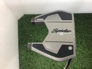 Taylor Made Spider SR PLATINUM/WHITE Putter 34" EXPRESS from JAPAN - Picture 1 of 5