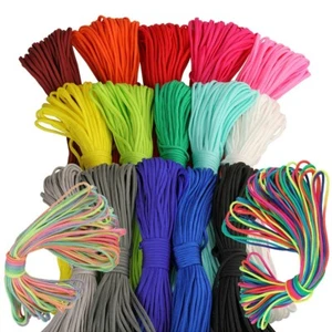 MicroCord 2 mm Paracord Nylon Cuerda Cuerda Cordón 5 - 30 m - Imagen 1 de 30