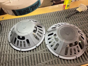 Vintage Oxford HM12K5-1 12 Inch Speaker Pair Of 2 8 Ohm Tested - Picture 1 of 12