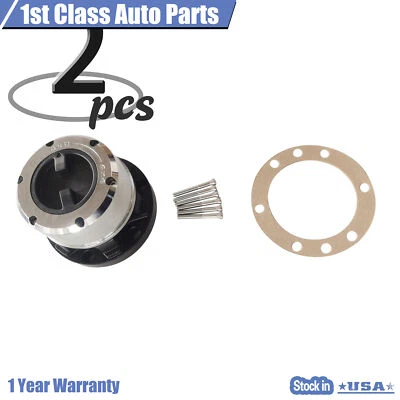 2PCs AVM413 Locking Hubs For 1986-2001 Toyota 4Runner Pickup T100 Van 26 Splines - Image 1 of 4