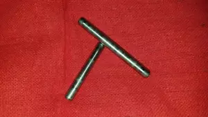 KDX200 KAWASAKI 1983 SHIFT FORK RODS SHAFTS 8X79.5 8X58 GEAR CHANGE - Picture 1 of 2