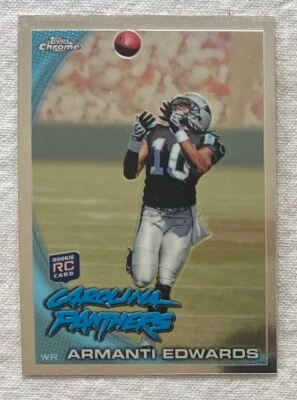 2010 Topps Chrome, Rookie, Armanti Edwards, #C136, Uncirculated - Image 1 of 2