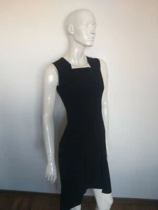 MARITHE FRANCOIS GIRBAUD black bodycon dress size 40 - Picture 1 of 12