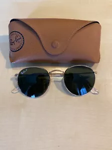 RAY BAN ROUND Metal Occhiali Ray Ban RB 3447 Misura 47 21 140 Usati - Foto 1 di 7