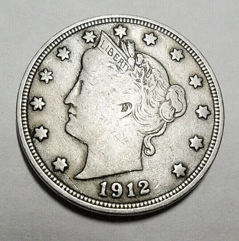 1912 P LIBERTY HEAD "V" NICKEL  *AG OR BETTER*  **FREE SHIPPING** Cover