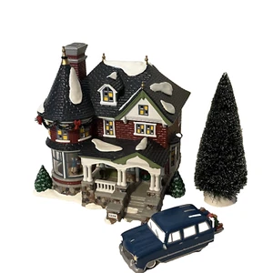 Dept 56 The Original Snow Village 1224 Kissing Claus Lane Gift Set #55091 - Picture 1 of 21