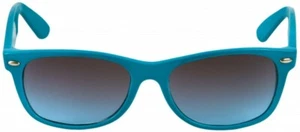 SUNGLASSES ADULT UNISEX NEON BLUE RETRO WAYFARER LOOK GREAT FOR PARTY FAVORS NEW - Picture 1 of 2