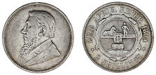 2 Shillings South Africa - Sudáfrica. Ag. Kruger. 1894. VF