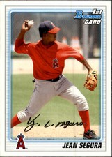 2010 Bowman Prospects Baseball #BP7 Jean Segura