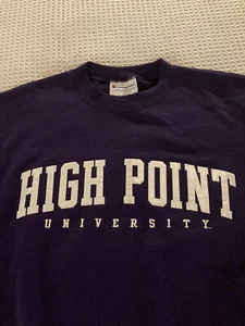 High Point University Panthers crew neck (M+) Pre-owned by Champion - Picture 1 of 2