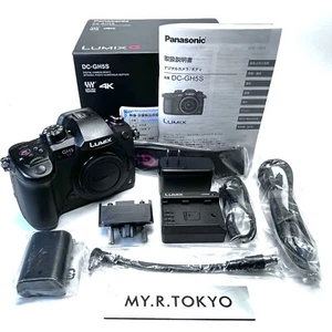 [Near Mint, In Box] Panasonic Lumix G DC-GH5S 4K Body Black Japanese Only - Picture 1 of 14