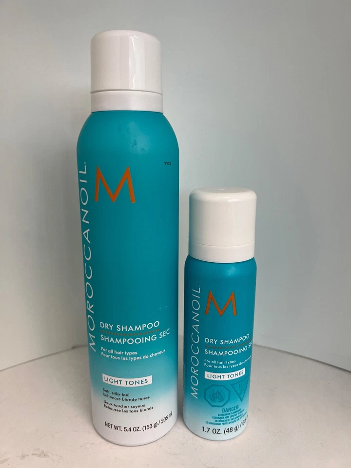 MOROCCANOIL MOROCCAN OIL  Dry Shampoo Light Tones Full 5.4oz , Travel Size 1.7oz - Image 1 of 1