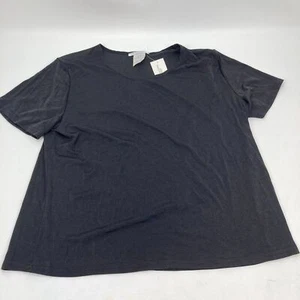 NWT  Ultimate! Women Tee  Black Full Relaxed Look 2XL - Picture 1 of 6