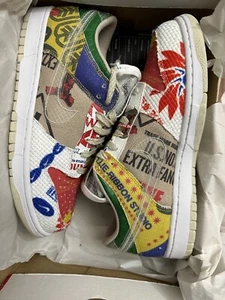 Size 9.5 - Nike Dunk Low City Market 2021 - Picture 1 of 10