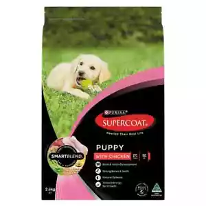 Supercoat Puppy 2.6kg Smartblend Dry Dog Food Chicken Purina Healthy Dog Natural - Picture 1 of 13