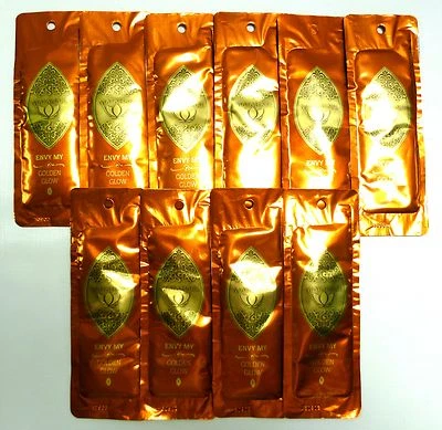 LOCIÓN MATAHARI "ENVY MY GOLDEN GLOW" - LOTE DE 10 PAQUETES - NUEVA - $70. ¡¡VALOR!!! Foto 1 de 2