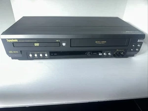 Symphonic VCR DVD Recorder Combo CD & MP3 VHS Player Model: WF803 Black - Picture 1 of 9
