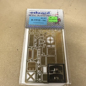 Eduard 48207 Scala 1/48 B-17F/G Interno Foto Inciso Dettagli - Foto 1 di 3